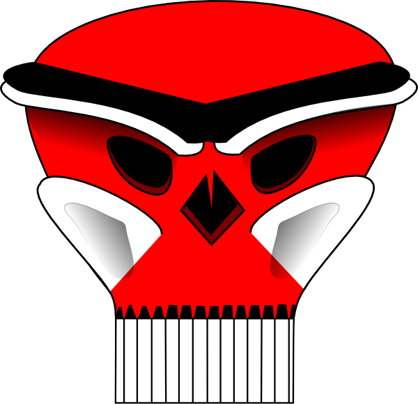 This Free Clip Arts Design Of Skall Png Transparent Png (600x580), Png Download