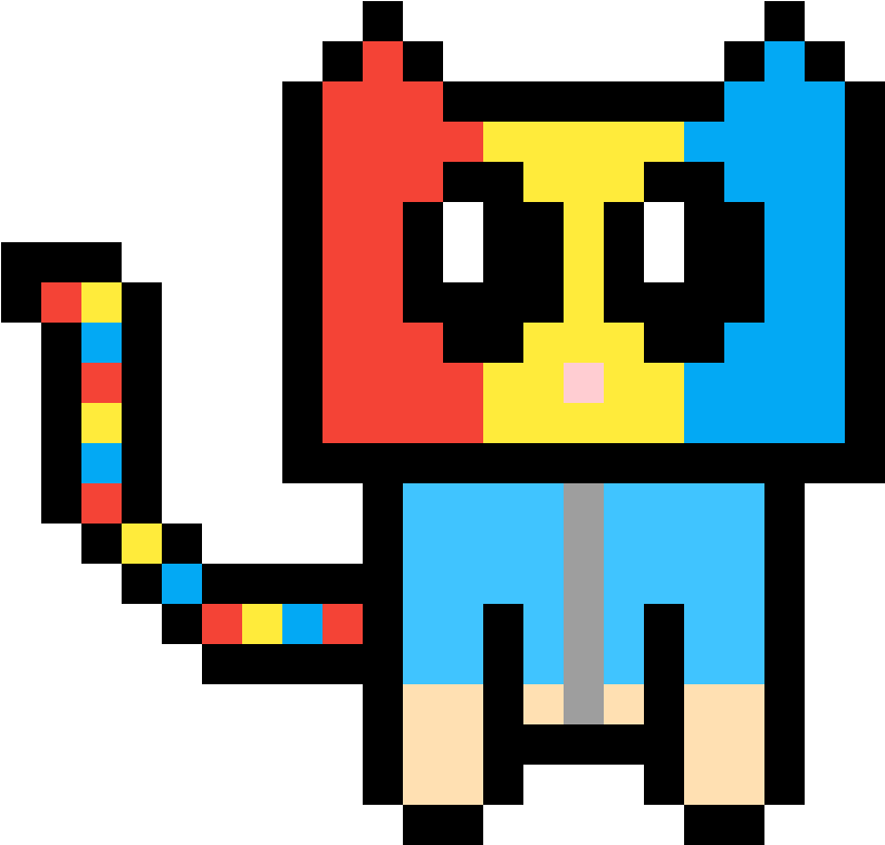 Kitten Adopts - Pixel Avengers Infinity War Clipart (1184x1184), Png Download