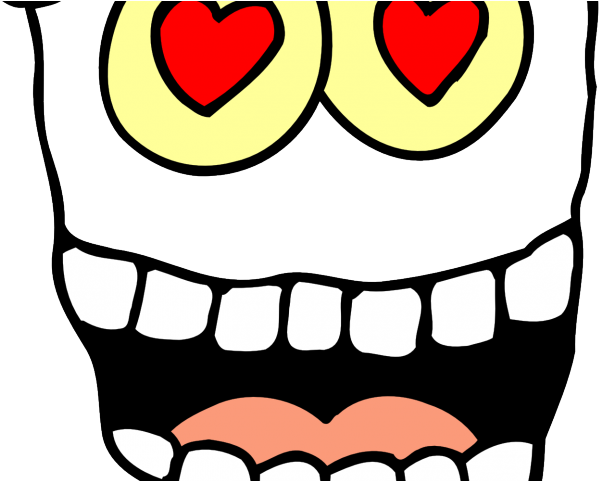 Cartoon Silly Faces - Googly Eyes And Mouth Clipart (640x480), Png Download