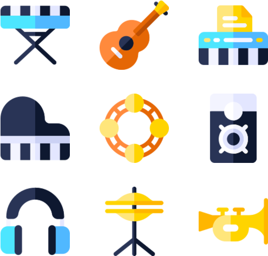 Music Instruments Clipart (600x564), Png Download