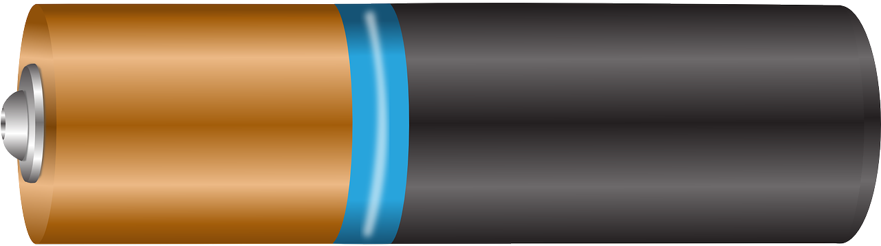 Battery Cell Electricity Free Picture - Electric Battery Clipart (1280x640), Png Download