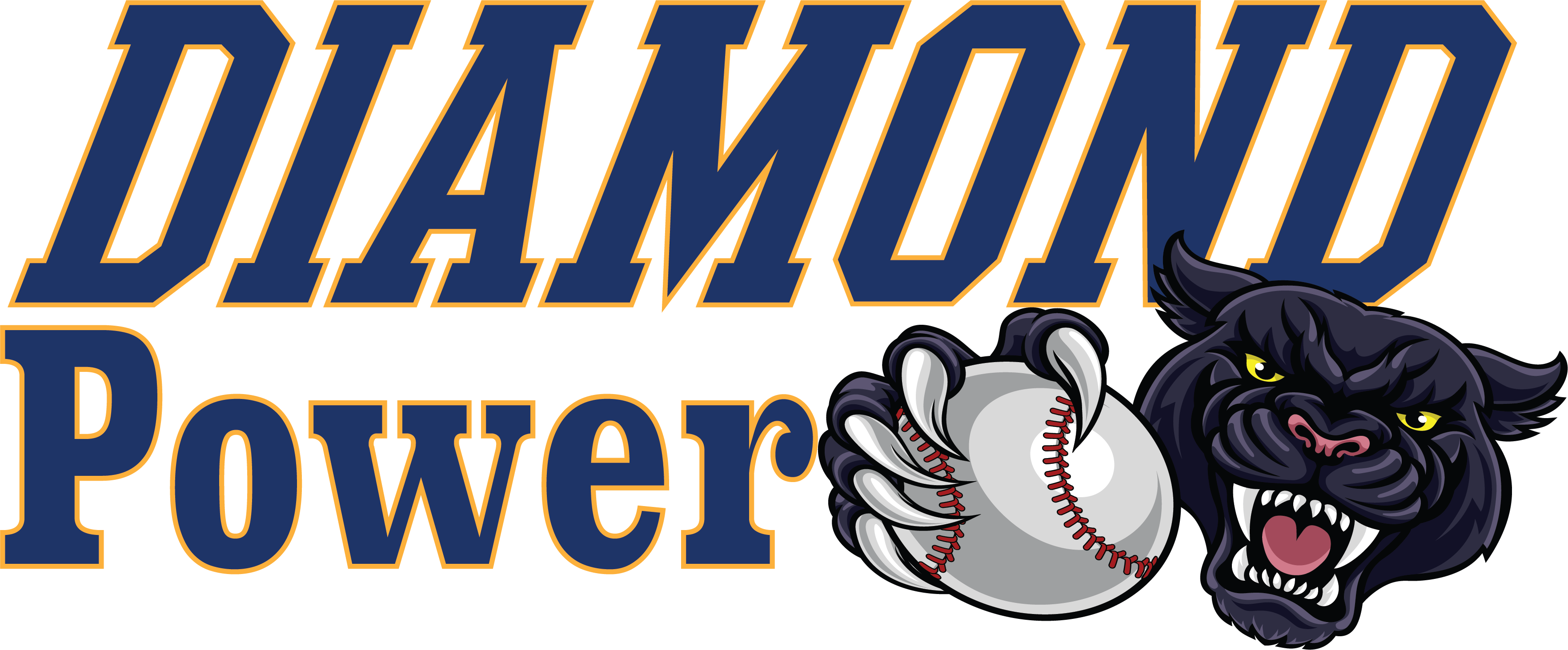 The Diamond Power Panthers Is The Newest Program Being - Illustration Clipart (3527x1463), Png Download