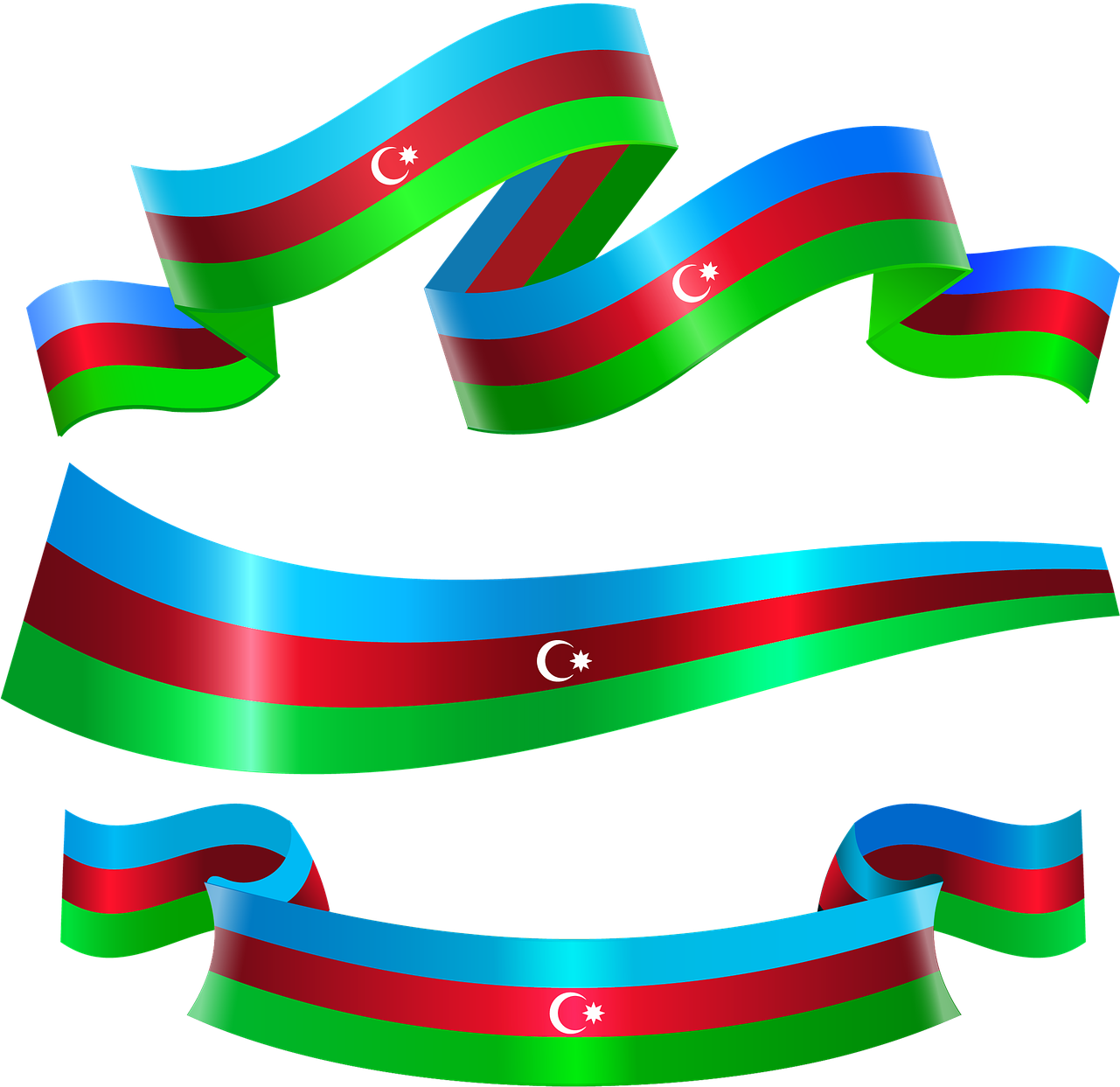 Azerbaijan Flag Azerbaycan Free Picture - Azerbaijan Flag Png Clipart (1280x1252), Png Download