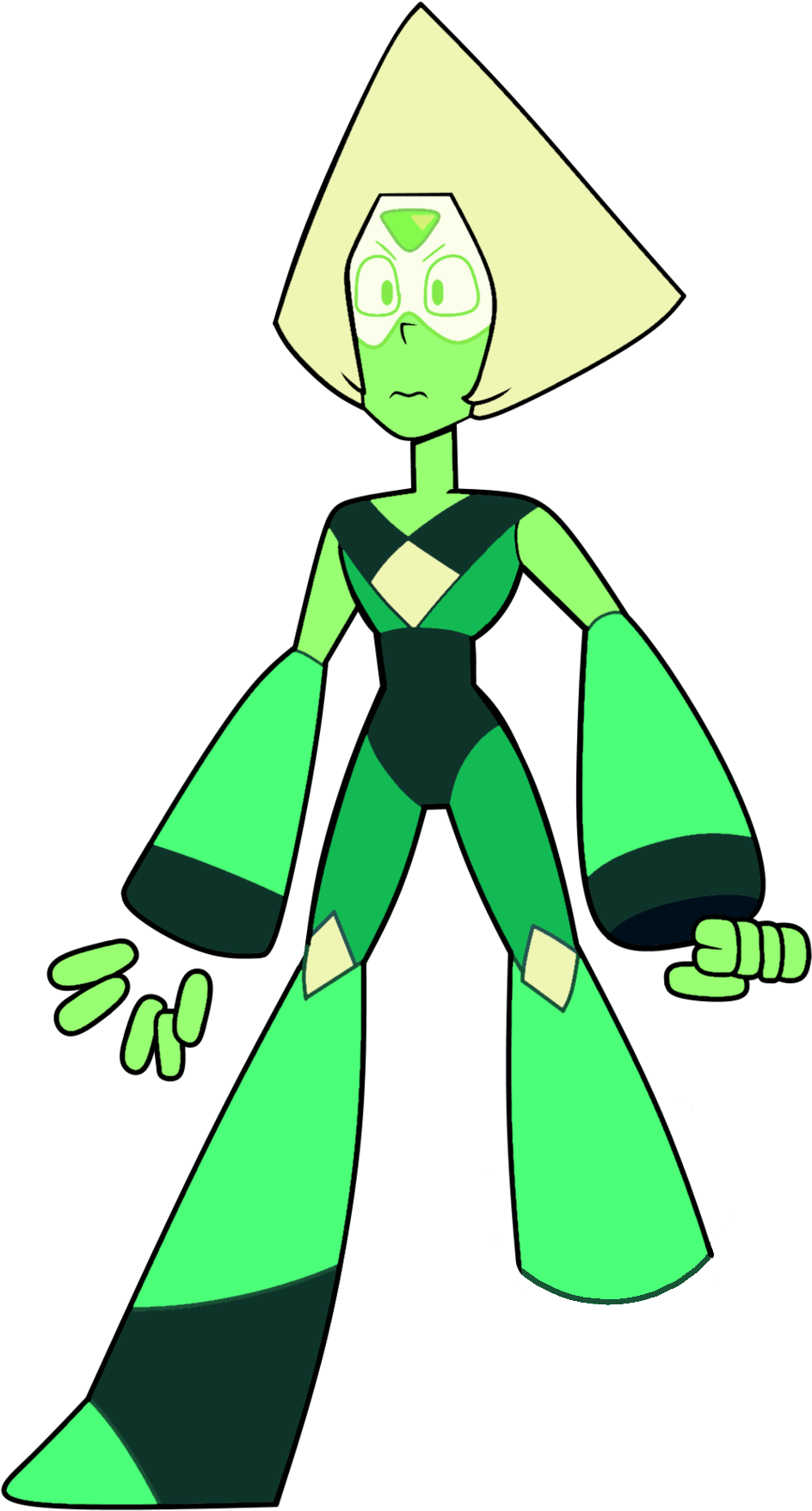 Peridot No Foot - Earth Is A Raptor Clipart (944x1755), Png Download