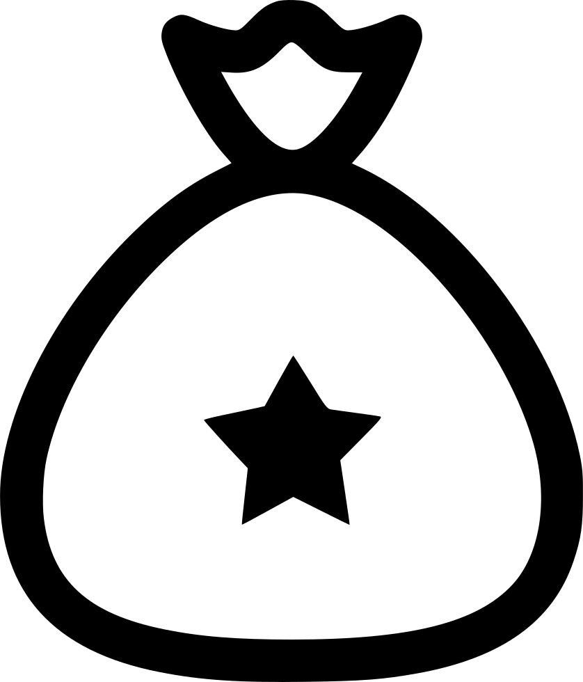 Santa Bag Png - Circle Clipart (838x980), Png Download