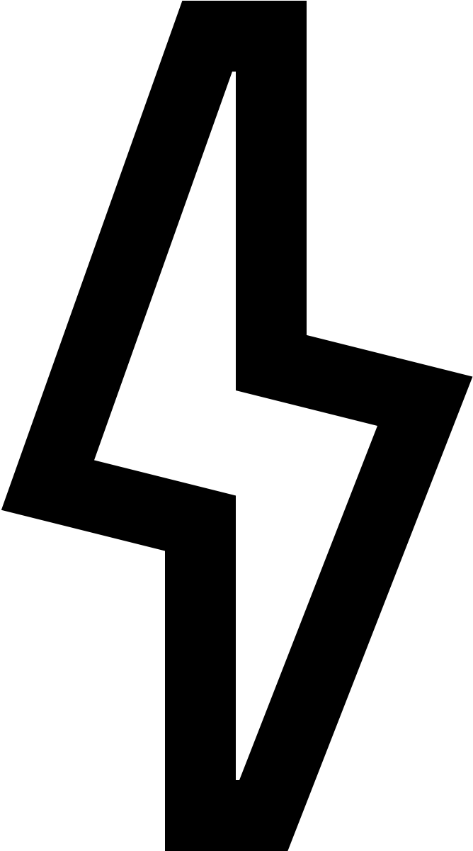 Free Lightning Icon Png Clipart (668x1201), Png Download