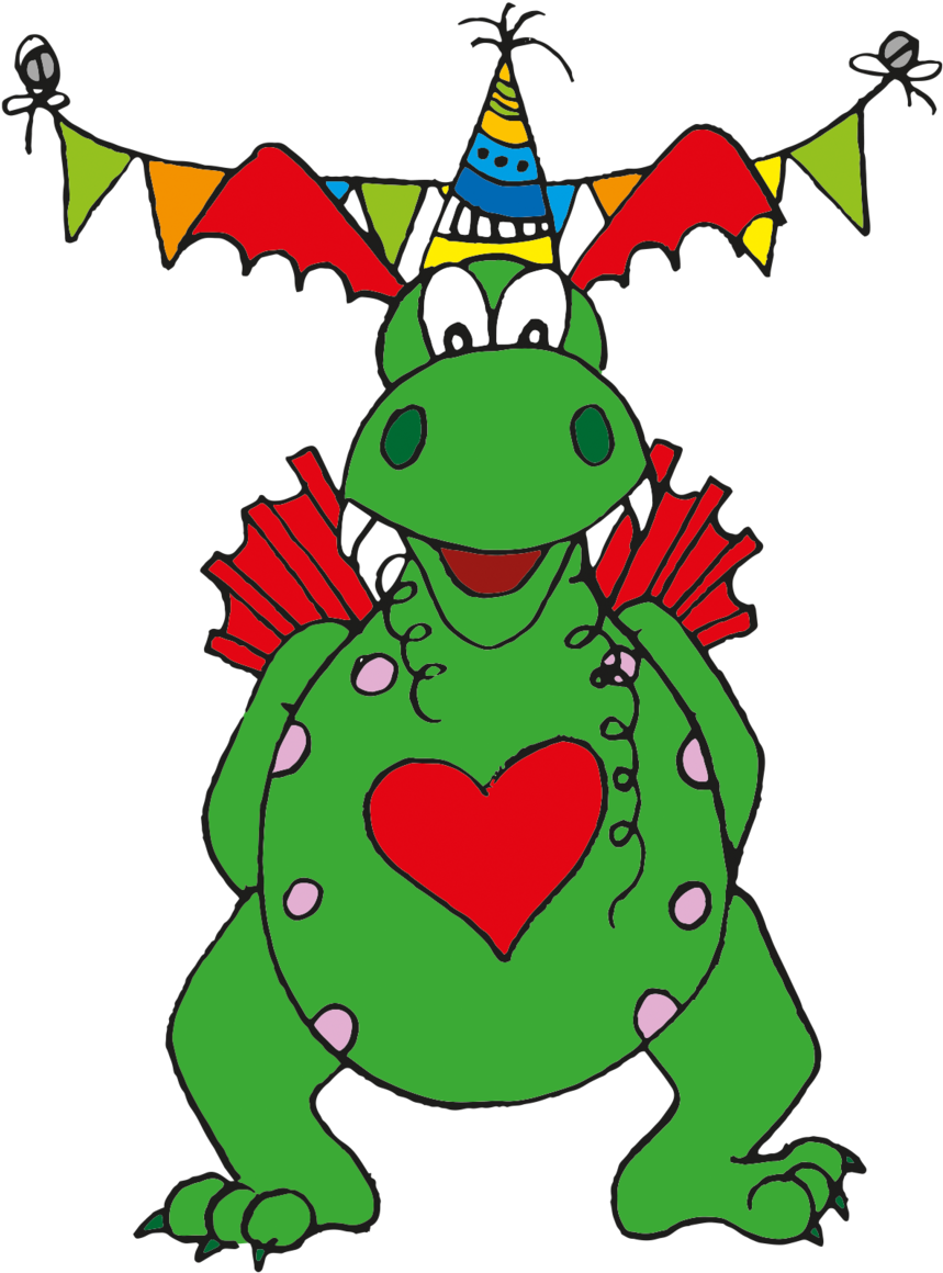 Hugo Party - Cartoon Clipart (942x1200), Png Download