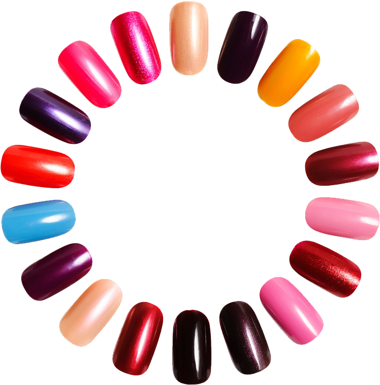 Kisspng Nail Art Polish Salon Manicure 5b40527a99cee2 - Nails Art Png Clipart (748x757), Png Download