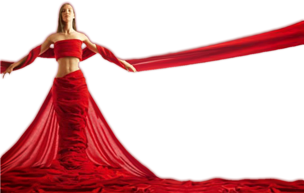Women In Red Png Clipart (1024x1024), Png Download