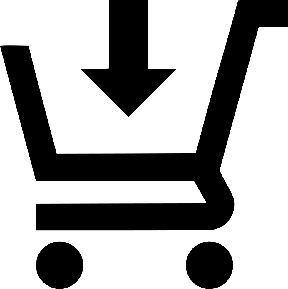 Cart Arrow Down Comments , Png Download Clipart (980x984), Png Download