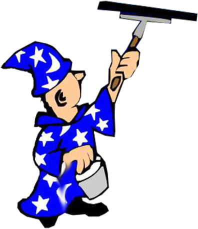 Avon Colorado Window Cleaners - Cartoon Clipart (901x468), Png Download