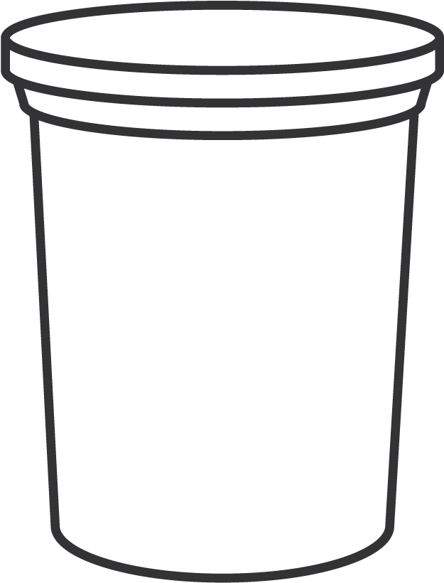 Fewer Small Containers Clipart (1043x1043), Png Download