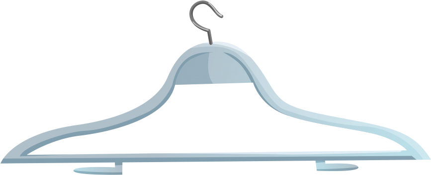 Clothes Hanger Clipart (866x650), Png Download