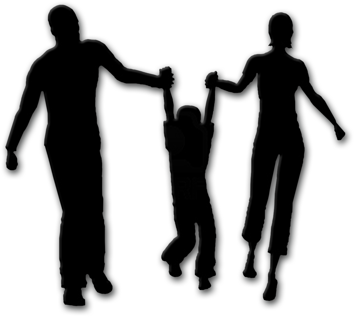 Como Obtener Éxito En La Familia Familias Con Exito - Three People Clipart Family - Png Download (1284x1204), Png Download