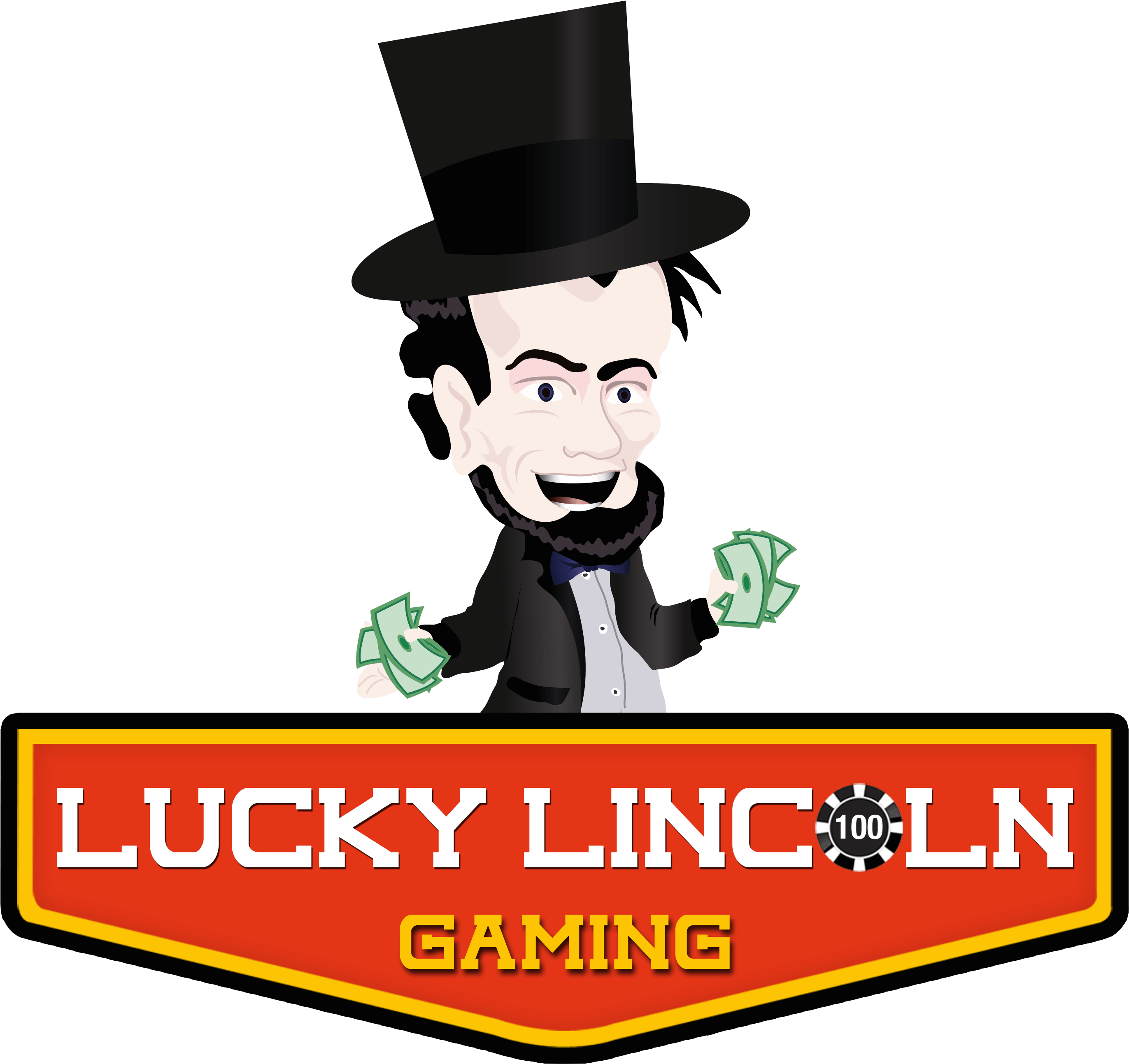 Lincoln Hat Png - Lucky Lincoln Gaming Clipart (2743x2586), Png Download