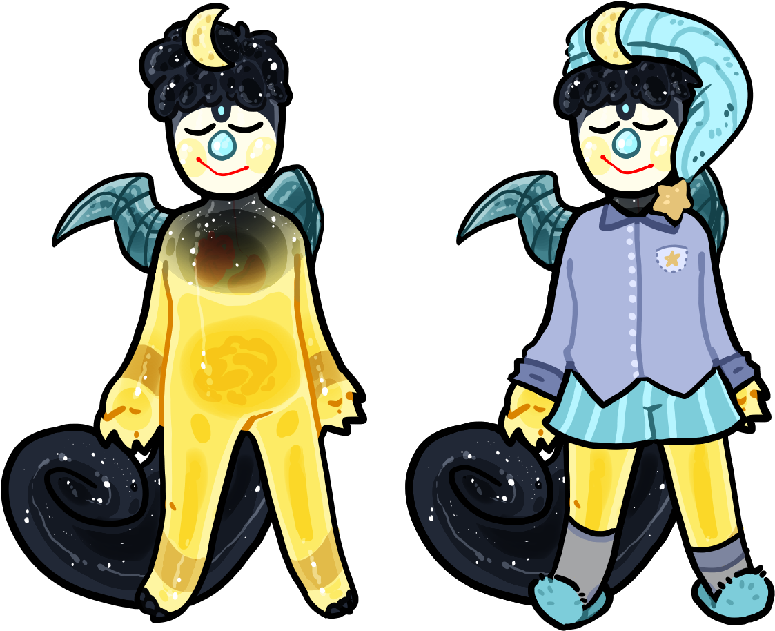 Night Light Clip Art - Cartoon - Png Download (1200x1100), Png Download