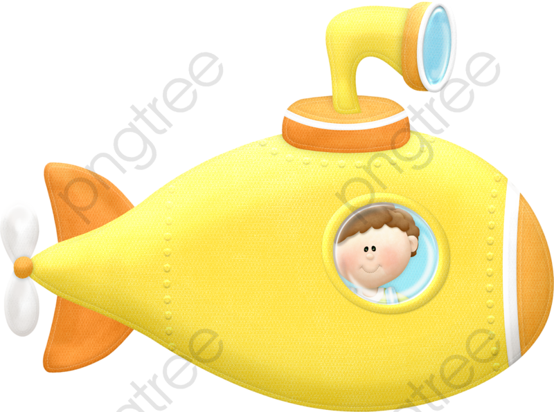 Submarine Clipart Toy - Baby Toys - Png Download (800x596), Png Download