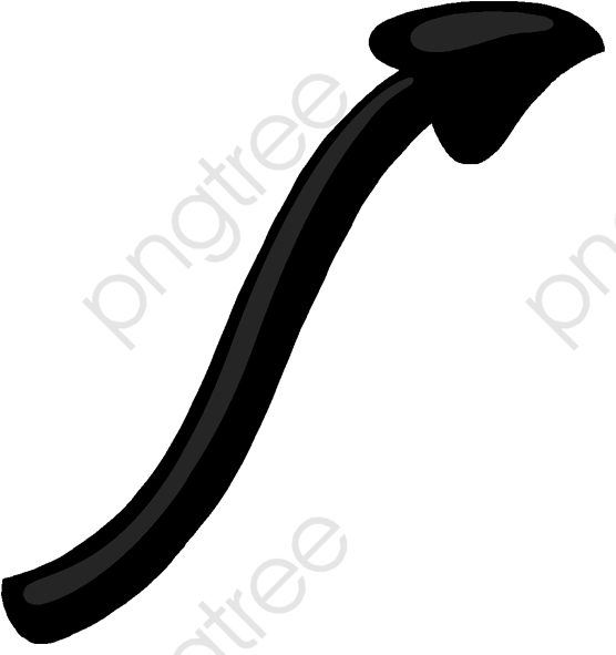 Cartoon Devil Tail Clipart (565x600), Png Download