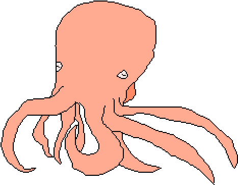 Octopusspuss - Octopus Clipart (1000x1000), Png Download