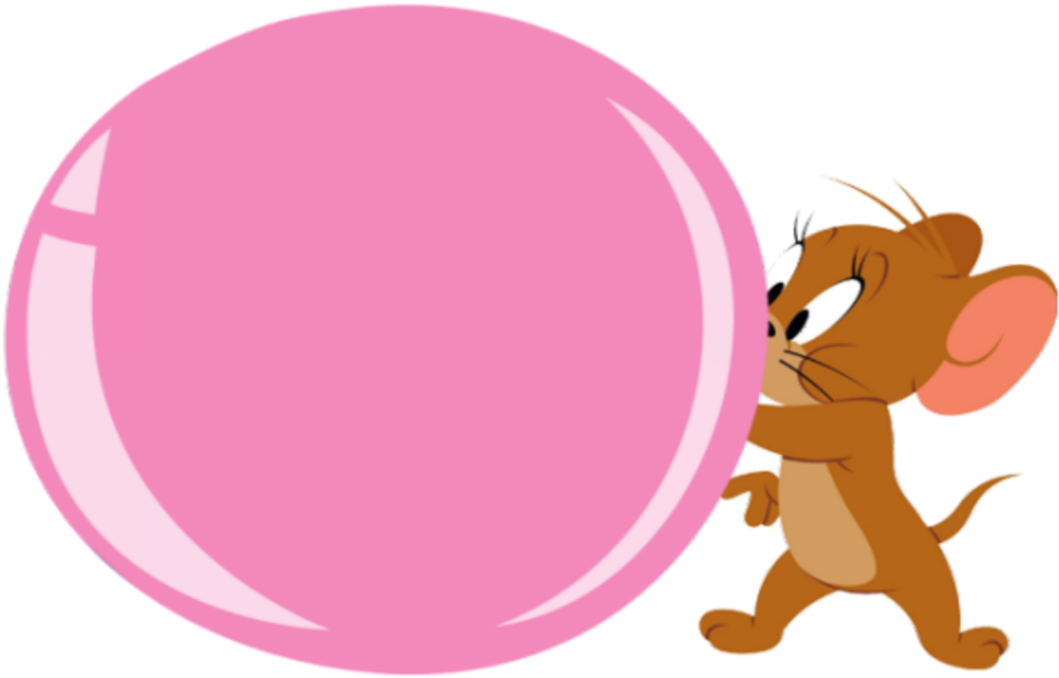 #jerrymouse #jerry #cartoon #bubblegum - Tom And Jerry Show Jerry The Mouse Clipart (1024x666), Png Download