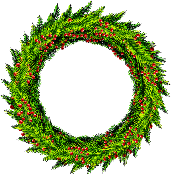 Wreath Clipart (600x615), Png Download