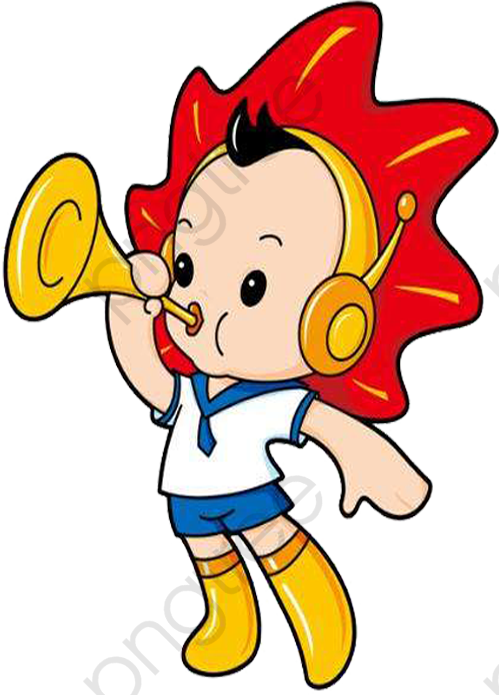 Attention Clipart Cartoon - Png Download (499x695), Png Download