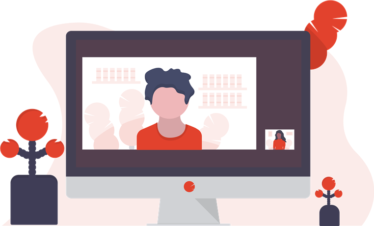 Video Chat Image For Site - Video Clipart (762x460), Png Download