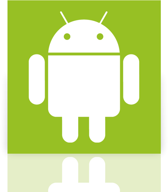 Android, Mirror Icon - Android .ico Clipart (561x641), Png Download