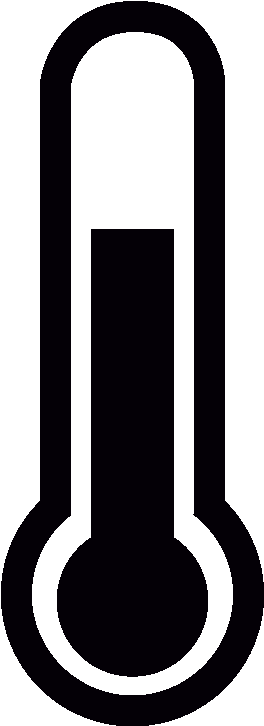 Thermometer - Illustration Clipart (1329x1330), Png Download