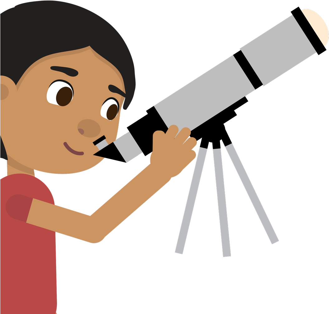 Moon & Stars - Cartoon Clipart (1080x1080), Png Download