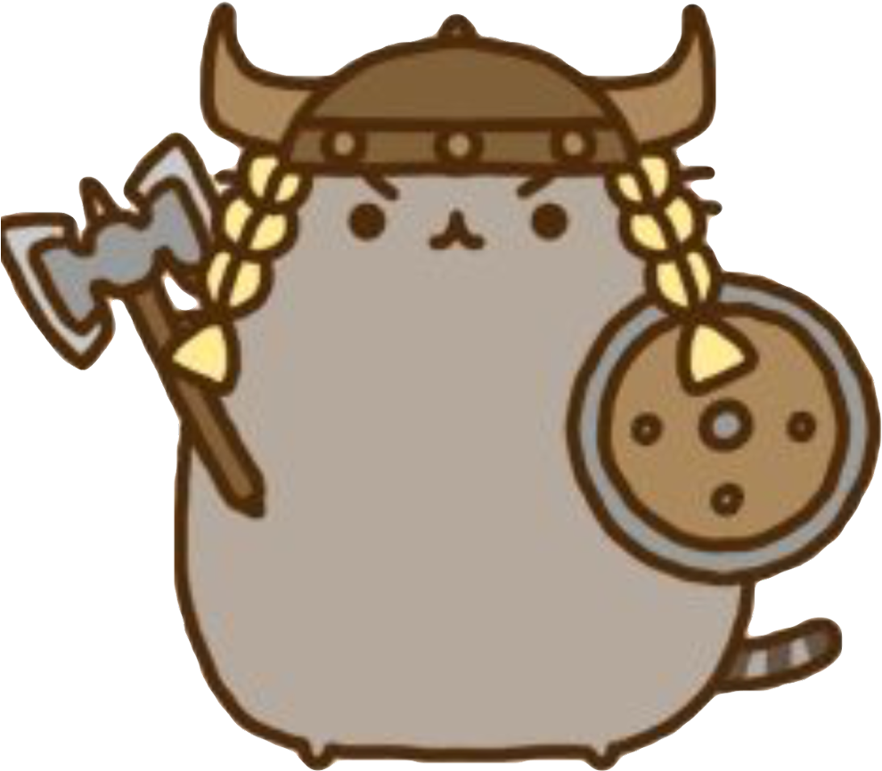 Pusheen Dragonborn Clipart (1024x1820), Png Download