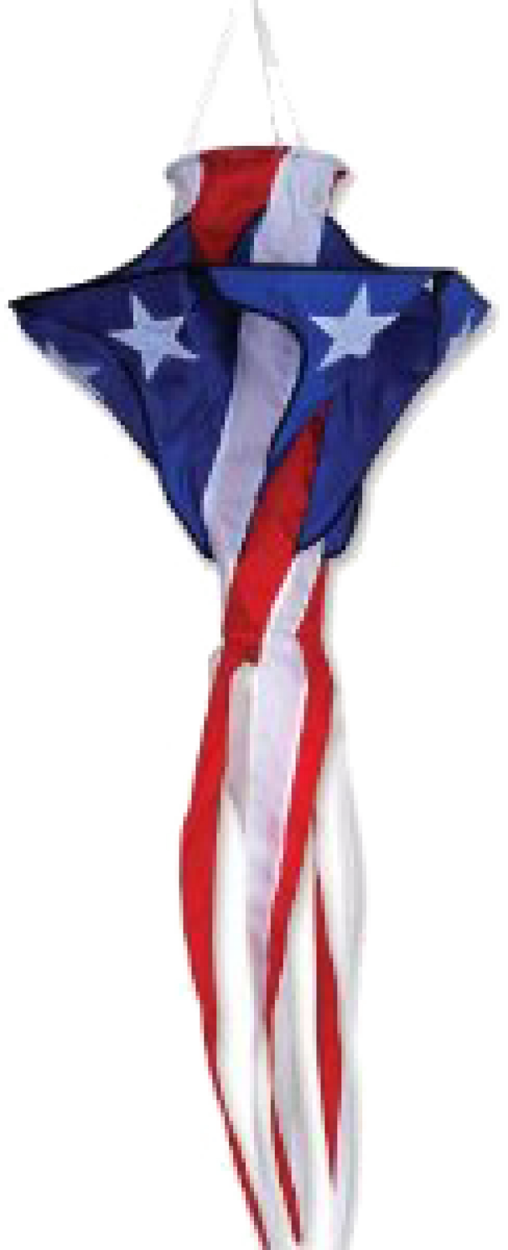 Image Of 30" Patriotic Star Twister - Origami Clipart (728x1790), Png Download