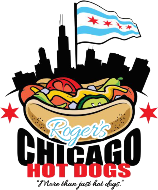 Roger's Chicago Hot Dogs Delivery Poster Clipart Full Size Clipart