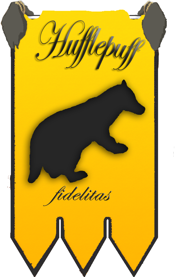 Bannerhufflepuff - Sign Clipart (571x888), Png Download