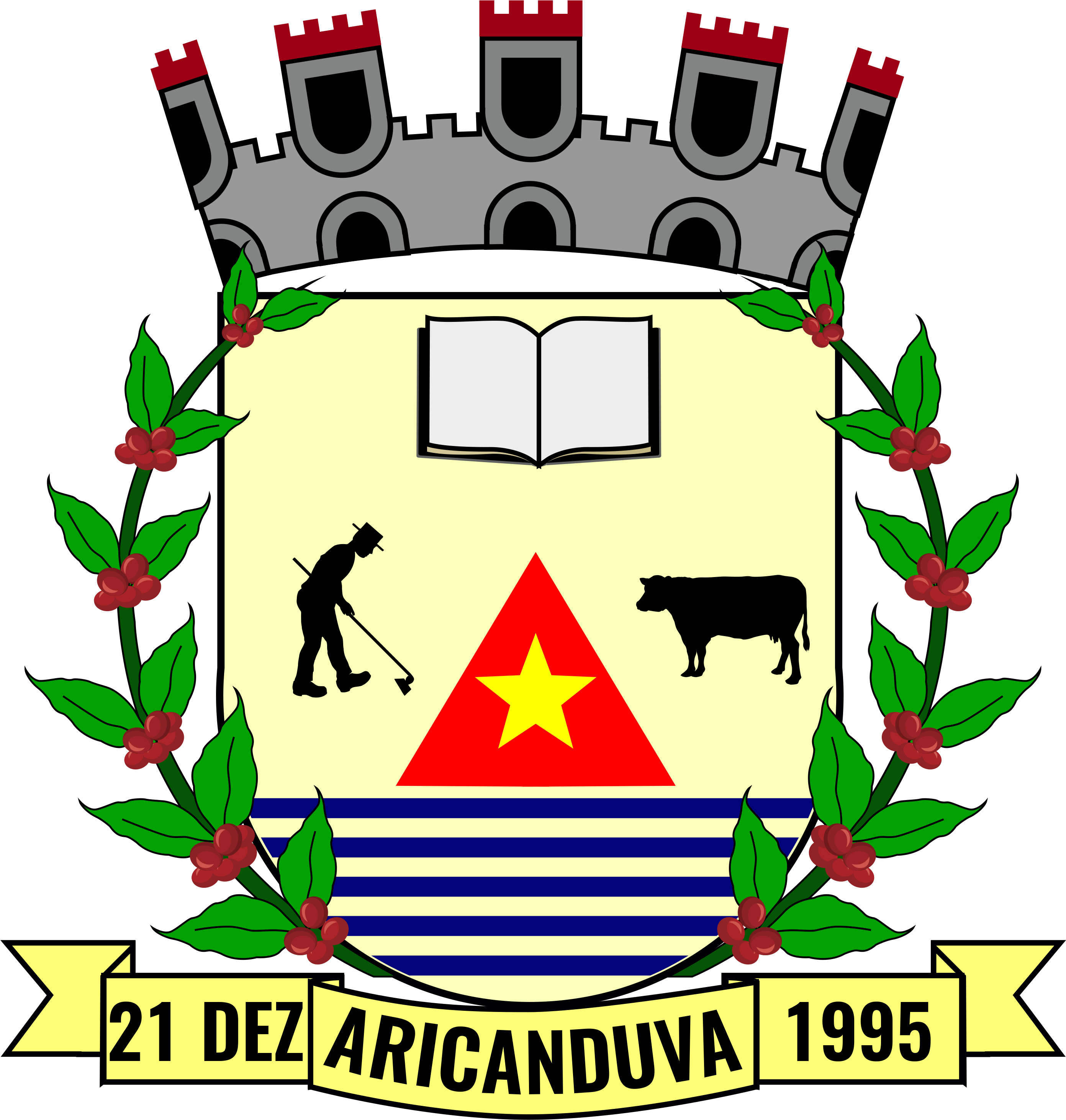 Portal Oficial Da Prefeitura Municipal De Aricanduva Clipart (2953x2953), Png Download