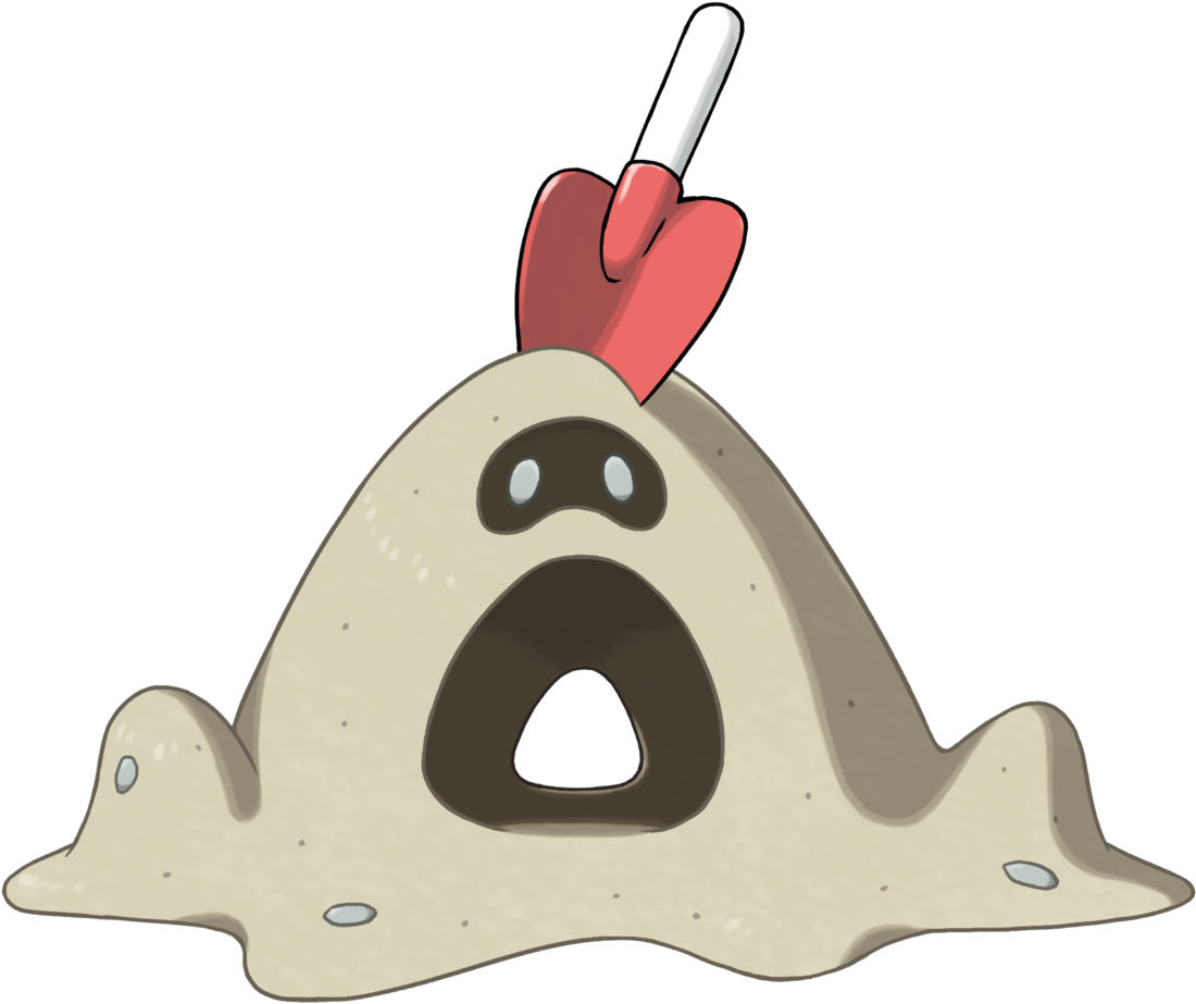 Pokemon Sandygast Clipart (1200x1108), Png Download