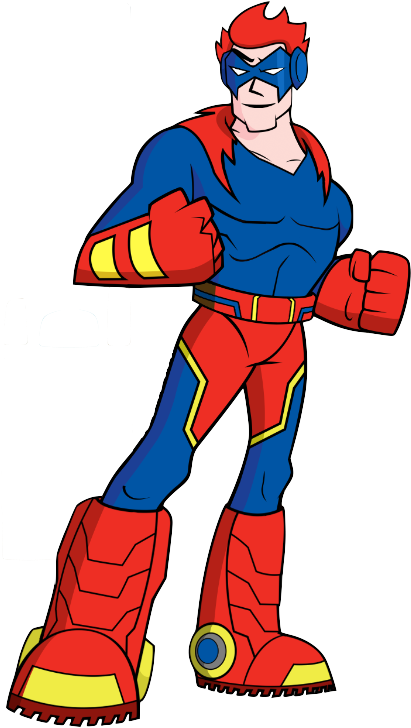Cosmic Bolt Issue - Cartoon Clipart (444x741), Png Download