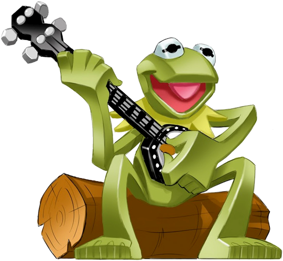Photo Kermitlog Zpsdxyqgue4 - Cartoon Clipart (576x538), Png Download