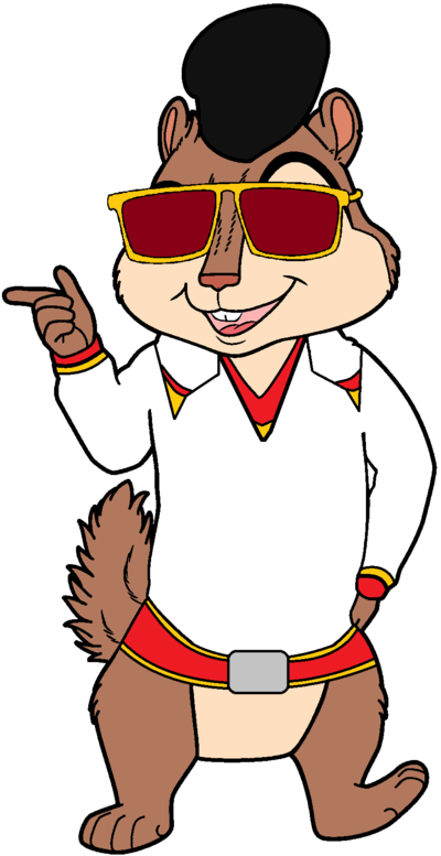 Alvin And The Chipmunks Clipart (400x777), Png Download