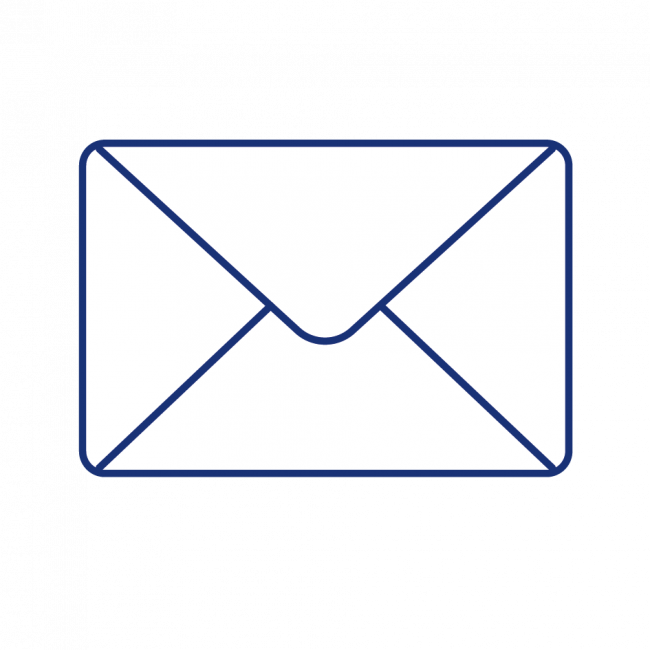 Sign Up To Our Free Monthly Newsletter - Envelope Clipart - Png Download (650x650), Png Download