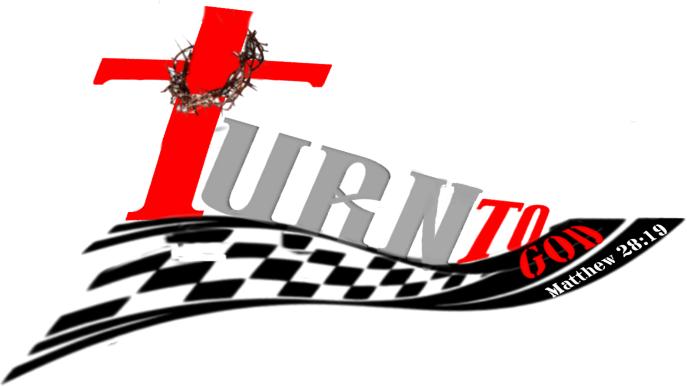 T - U - R - N - To God, The Youth Ministry At Life - Graphic Design Clipart (2387x1280), Png Download