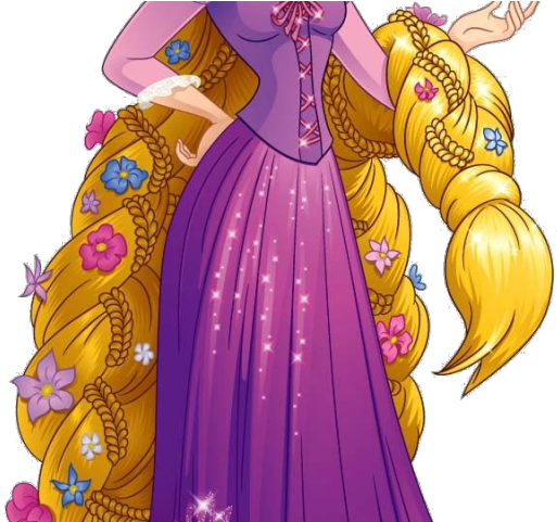 Rapunzel Clipart Transparent Background - Tangled - Png Download (640x480), Png Download