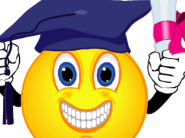 Sunglasses Emoji Clipart Scholar - 8th Grade Clip Art - Png Download (640x480), Png Download