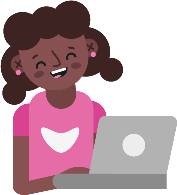 Volunteer Led, Community Based Programming Clubs For - Cartoon Clipart (617x506), Png Download