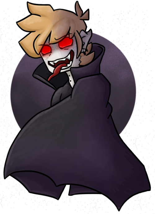 It's A Vampire Felt Like Doodling Vampire Matt, Cause - Cartoon Clipart (500x690), Png Download