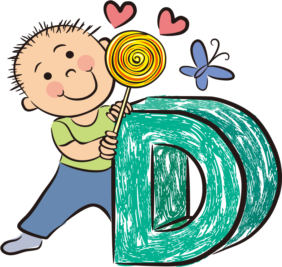 For Kids Alphabet Illustration Cartoon Boy Transprent - Funny Alphabet Clipart (1000x1000), Png Download