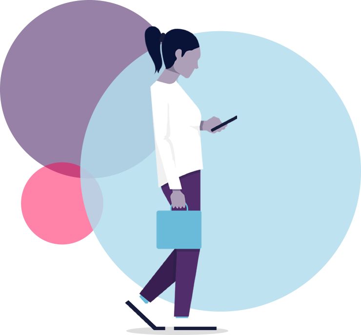 Crowd Walking Png - Illustration Clipart (740x687), Png Download
