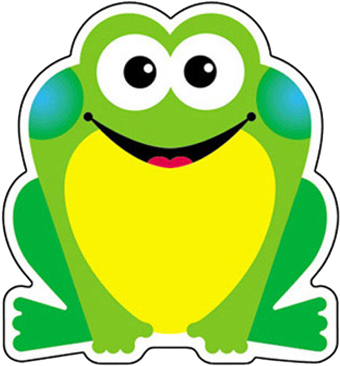 Frog Mini Accents - Different Color Frogs Clipart - Png Download (850x850), Png Download
