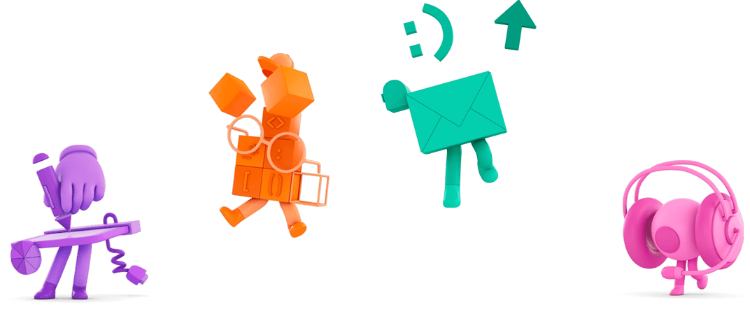 Toggl Characters Divider - Art Paper Clipart (1072x472), Png Download