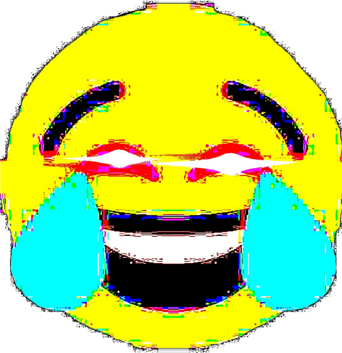 A Directory Of The Best Custom Emojis For Your Slack - Deep Fried Joy Emoji Clipart (1157x1194), Png Download